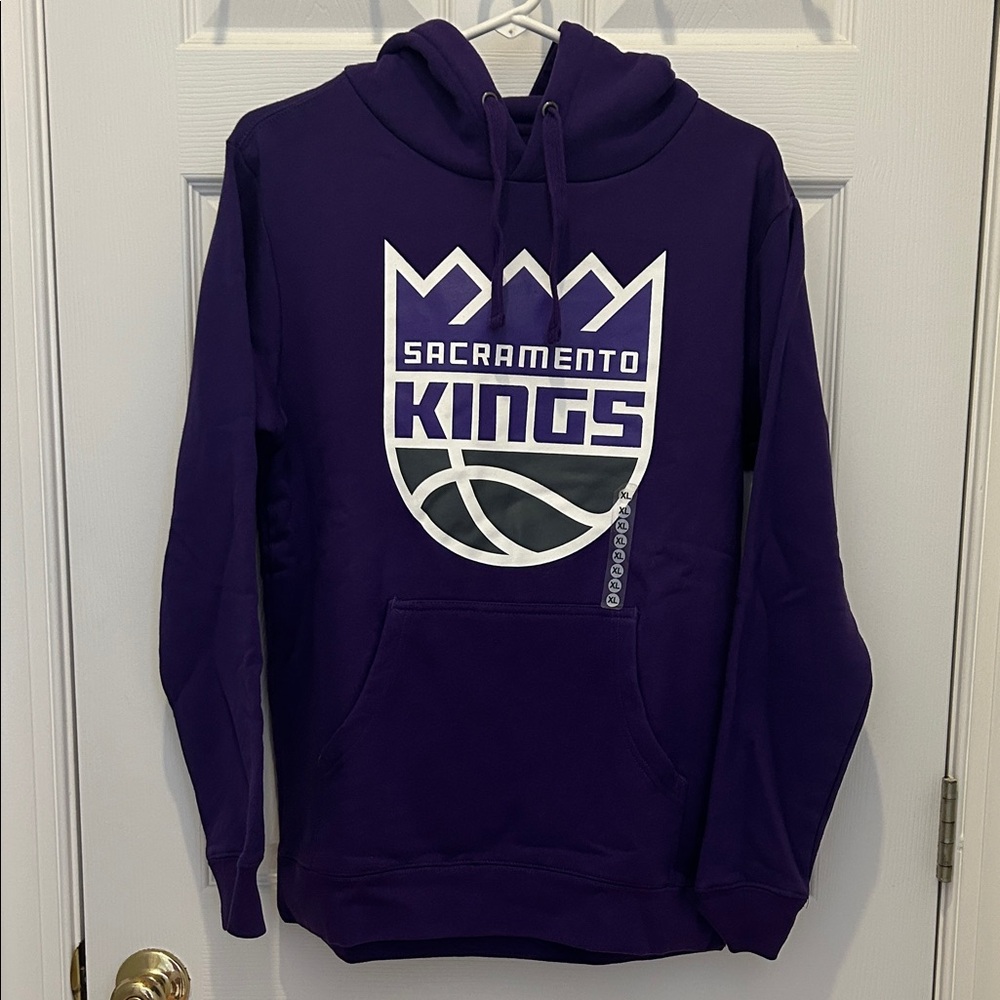 Adult Small Sacramento Kings Purple Hoodie
